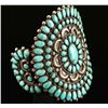 Image 2 : Large Zuni Old Pawn Cluster Cuff