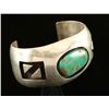 Image 2 : Turquoise & Sterling Shadowbox Cuff