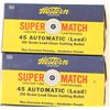 Image 2 : 1000 Rds of 45 Supermatch