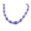 Image 2 : Elegant Faceted Amethyst Beaded Necklace