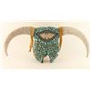 Image 1 : Turquoise encrusted Bull Skull