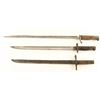 Image 2 : Lot of 3 Bayonets