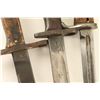 Image 4 : Lot of 3 Bayonets
