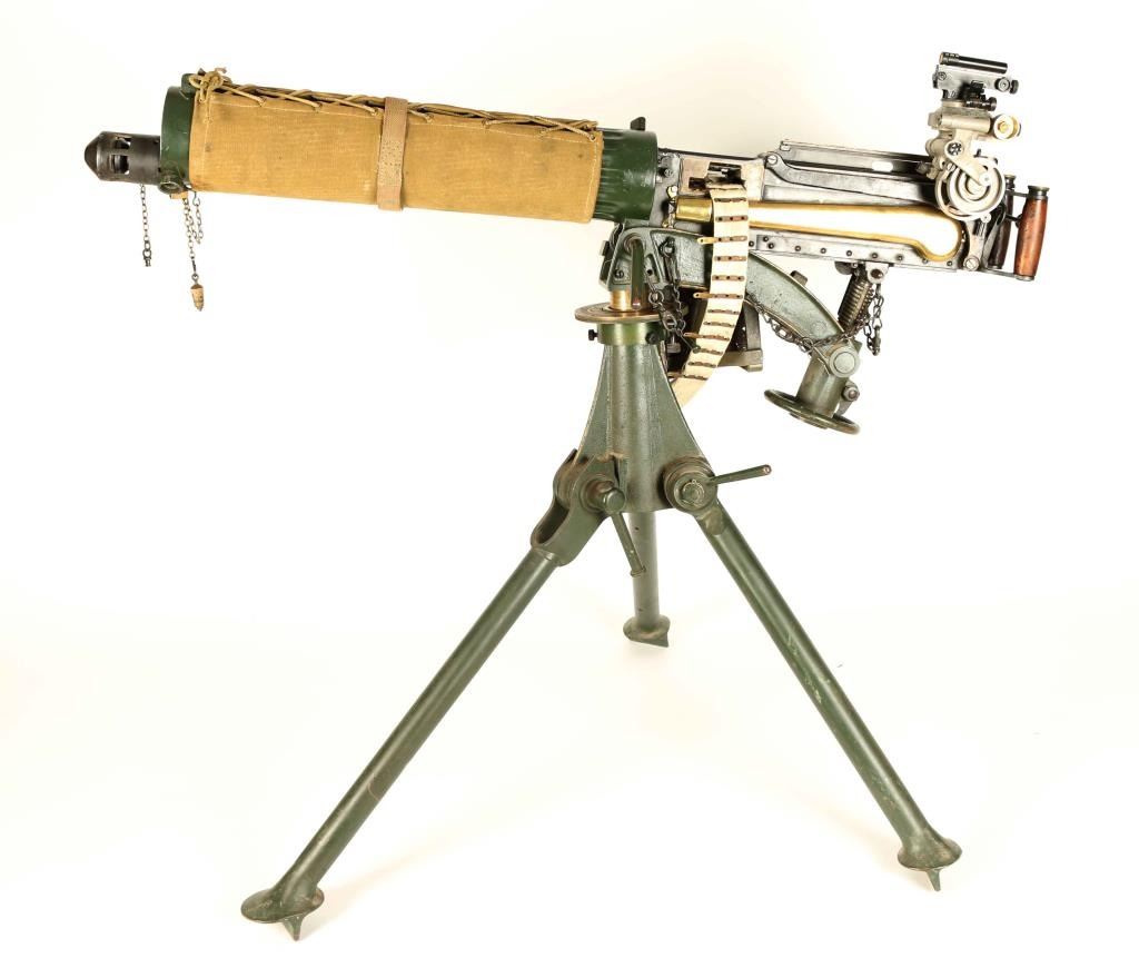 English Machine Gun *English Vickers Machine Gun SN: ET82
