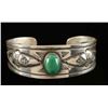 Image 1 : Navajo Green Turquoise Cuff
