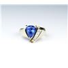 Image 2 : Striking Tanzanite & Diamond Ring