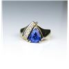 Image 3 : Striking Tanzanite & Diamond Ring