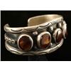 Image 2 : Fire Opal & Sterling Silver Cuff