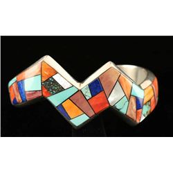 Yellow Horse Inlaid Cuff
