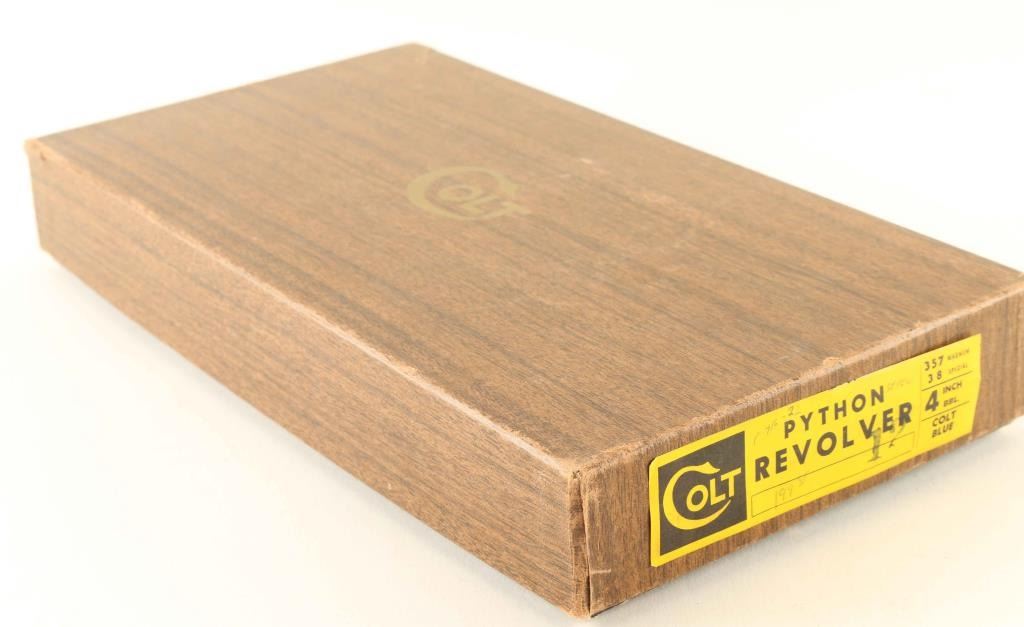 Vintage Colt Python Box