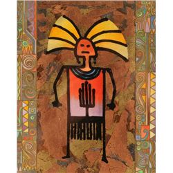 Mixed Media on Paper by Bob Coonts