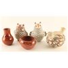 Image 1 : Lot of 5 Effigy Pottery & Maricopa Pottery
