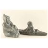 Image 2 : Lot of 2 Carved Stone Items