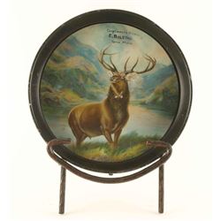 Lithograph Serving Tray & Stand