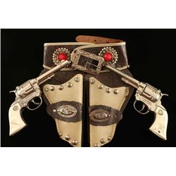 Hubley "Western" Cap Gun Set