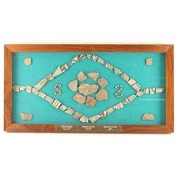 Framed Pottery Shards
