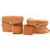 Image 1 : Collection of 2 Tooled Purses & 2 Wallets