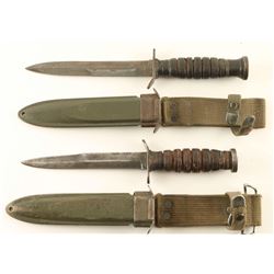 Lot of 2 U,.S. Fighting Knives