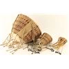 Image 2 : Lot of 3 Apache Burden Baskets