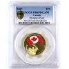 Image 1 : 2007 Canada $75 Athlete's Pride Gold PCGS Certified PR-69 Deep Cameo