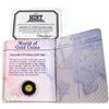 Image 1 : 1998 Australia 1/20oz Fine Gold Tiger (Tax Exempt). Comes encapsulated in a World of Gold Coins Pass