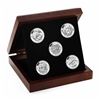 Image 1 : 2013 Canada $25 Complete O Canada 5-Coin Fine Silver Set with Deluxe Display Case (Tax Exempt). The 