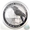 Image 1 : 2016 Australia 1 Kilo Kookaburra Fine Silver Coin (Tax Exempt). Capsule contains light scratches.