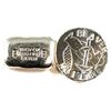 Image 2 : 2x Beaver Bullion 1oz Fine Silver with Enamel (Tax Exempt). You will receive the Canadian Flag Bar, 