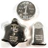 Image 2 : Beaver Bullion/Pheli Mint Fine Silver Collection (Tax Exempt). You will receive the 3oz Pheli Mint T