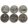 Image 1 : 2011-2013 Canada 6-Coin 1oz Wildlife Series Fine Silver Coin Set (Tax Exempt). This set includes the