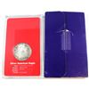 Image 2 : 1998 United States 1oz Fine Silver American Eagle in Acrylic Display (Tax Exempt). Please note coin 