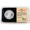 Image 1 : 2000 United States 1oz Fine Silver American Eagle in Presentation Display (Tax Exempt). Please note 