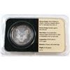 Image 2 : 2000 United States 1oz Fine Silver American Eagle in Presentation Display (Tax Exempt). Please note 