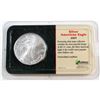 Image 1 : 2007 United States 1oz Fine Silver American Eagle in Presentation Display (Tax Exempt). Please note 