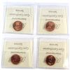 Image 2 : 1977-2002P Canada 1-cent ICCS Certified MS-66 Red Collection. You will receive 1977, 1997, 2001, & 2
