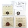 Image 1 : 1858-1957 Canada Coin Collection. You will receive 1858 Canada 10-cent Good, 1906 5-cent EF-45, 1932