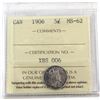 Image 1 : 1906 Canada 5-cent ICCS Certified MS-62