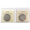 Image 2 : 1913 & 1914 Canada 50-cent ICCS Certified F-12. 2pcs
