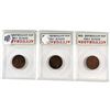 Image 2 : 1946 RB, 1947 Maple Leaf & 1953 NSF Canada 1-cent ACG Certified MS-66. 3pcs