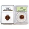 Image 1 : 1954 Canada 1-cent SF NGC Certified PL-65 Red & 1956 1-cent PCGS Certified PL-66 Red. 2pcs