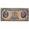 Image 1 : 1927 $10 630-14-08 Royal Bank of Canada Note Wilson Signature VG (tear)