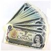 Image 1 : 1973 $1 Bank of Canada Lawson-Bouey Consecutive Banknotes. 38pcs