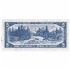 Image 2 : 1954 $5 BC-31a, Bank of Canada, Coyne-Towers, Devil's Face, A/C Prefix VF-EF (stained)