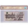 Image 2 : 1988 $100 Bc-60a, Bank of Canada, Thiessen-Crow, AJY Prefix BCS Certified UNC-60