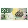 Image 1 : Estate Sale of a Canada $20.00 Banknote with 3 Digit RADAR ELH5250525