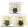 Image 2 : 2004-2006 Canada 25-cent ICCS Certified MS-66 - 2004P Poppy, 2005P Veterans & 2006P. 3pcs