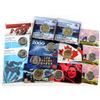 Image 1 : 13x RCM Commemorative Coins: 3x 1999 July 25-cent, 2000 CIBC Run for the Cure (Health) 25-cent, 2000