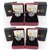 Image 1 : 2016 Canada $5 Birthstone Fine Silver Coins (Tax Exempt). You will receive January, march, April & J