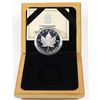 Image 1 : 1989 Canada $5 1oz Fine Silver Proof Maple Leaf in Wooden Display Box with COA (Tax Exempt)