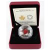 Image 1 : 2017 Canada $20 Majestic Maple Leaves with Drusy Stone Fine Silver Coin (Tax Exempt). Coin comes enc
